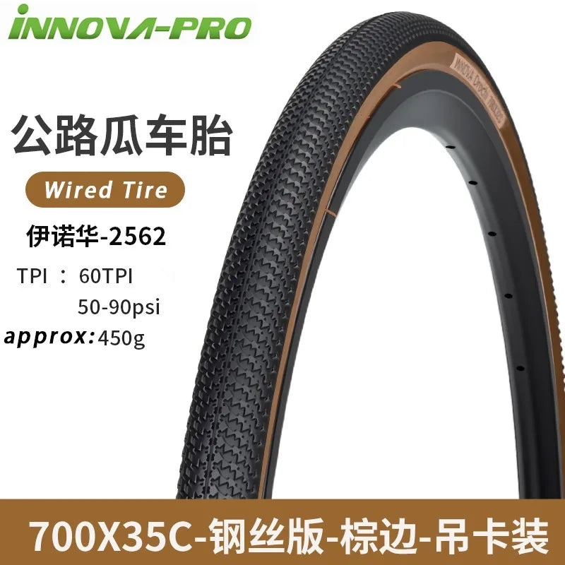 INNOVA Original IA-2562/3010 Road Gravel Bicycle Steel Wired Tire 700x32c/35c/38c/40c MTB Bike Tires Cycling Parts
