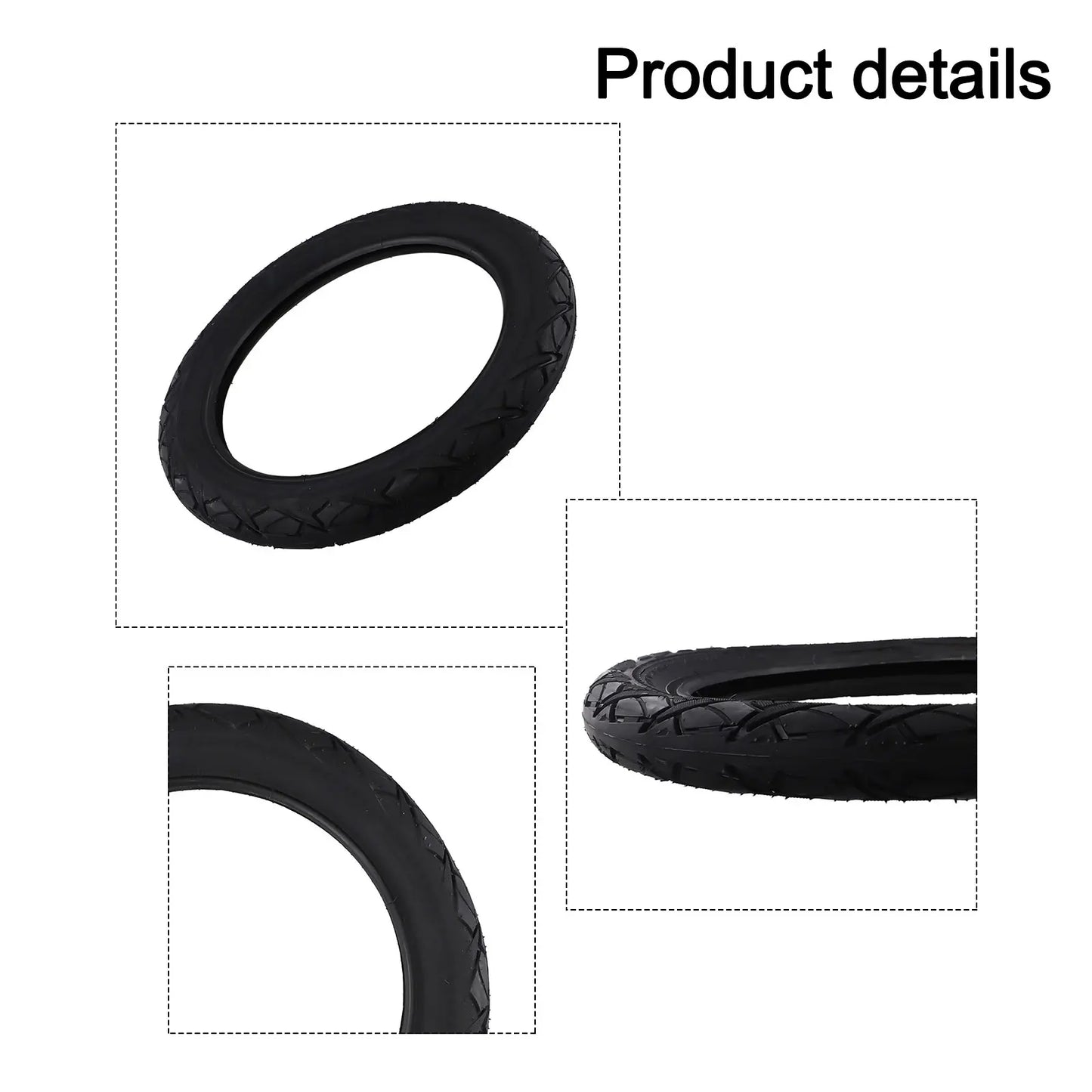 14 Inch For Electric Bike Outer Tire 14x1 95 52254 Replacement Tire Made with Rubber Material for Consistent Riding