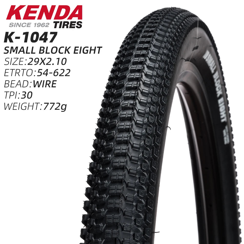26 27.5 29 KENDA K-1047 SMALL BLOCK EIGHT MOUNTAIN BICYCLE TIRE OF MTB BIKE TYRE XC