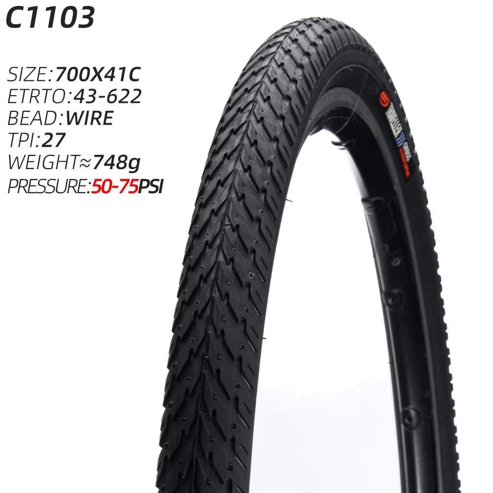 CST C-1103 Urban Commuting Tire Low Rolling Resistance Lightweight Anti-Slip Sizes: 24/26/700×38C/700×41C