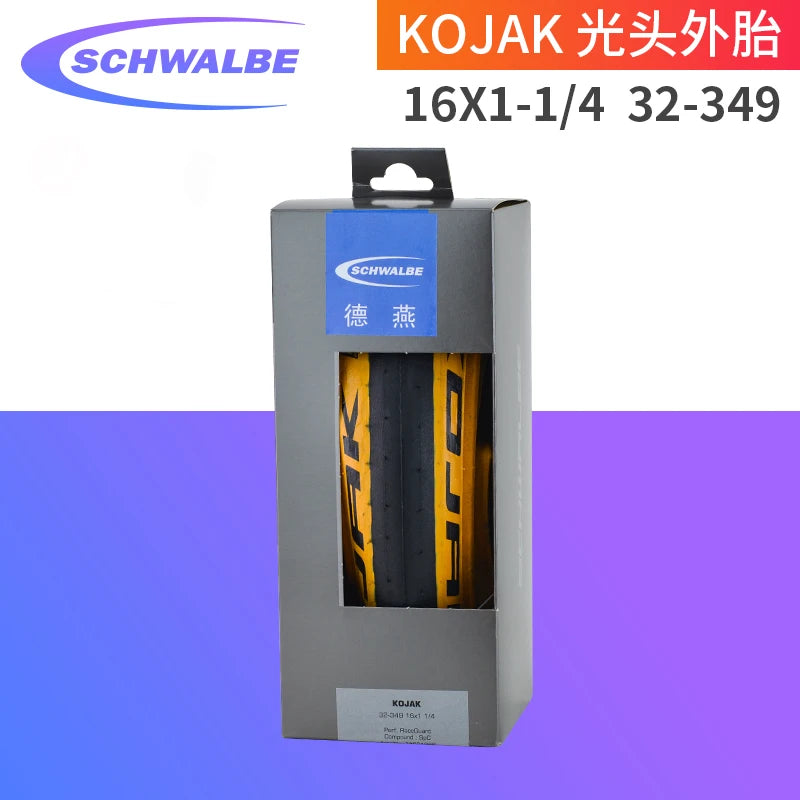 SCHWALBE Original Marathon Racer/One/Kojak Folding Tire 32-349/35-349 for Brompton Folding Bicycle BMX Bike Cycling Parts