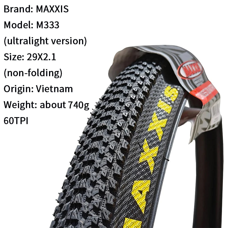 MAXXIS PACE WIRE BEAD BICYCLE TIRE MOUNTAIN BIKE 26 27.5 29 1.95 2.10