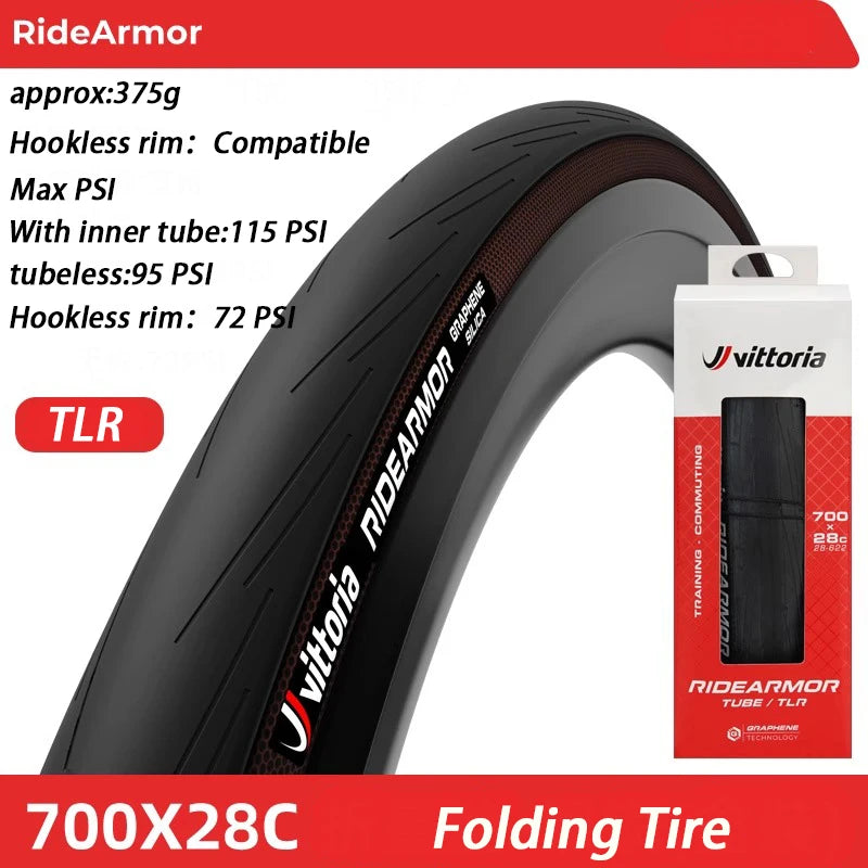 Vittoria Original RideArmor All-season Tubeless-Ready Road Bicycle Folding Tires 700x26c/28c/30c/32c/34c/36c/38c Cycling Parts