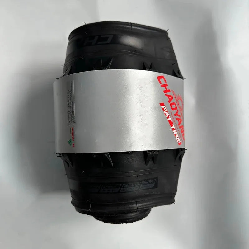CHAOYANG Original Snow Storm 26x4.0 Folding Fat Tire Shark Skin Anti Puncture Spikes MTB Tire H-5202 Cycling Parts