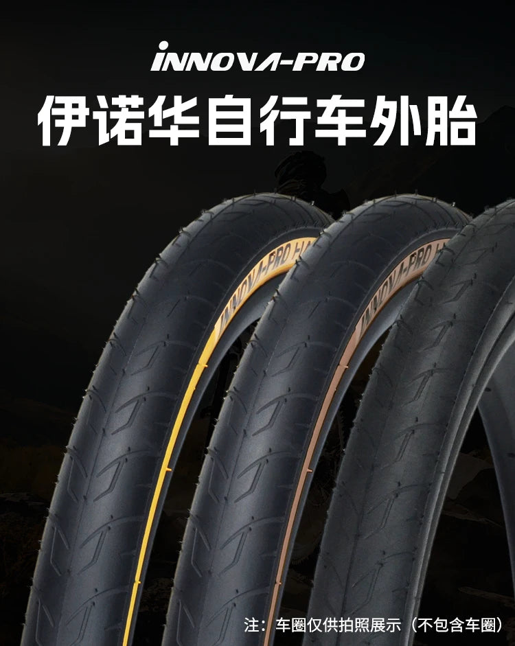 INNOVA-PRO Original MTB Semi-Slick Tire 26x1.5 27.5x1.6 Folding Tire for Race MTB Bicycle IA-2406/2245 Cycling Parts