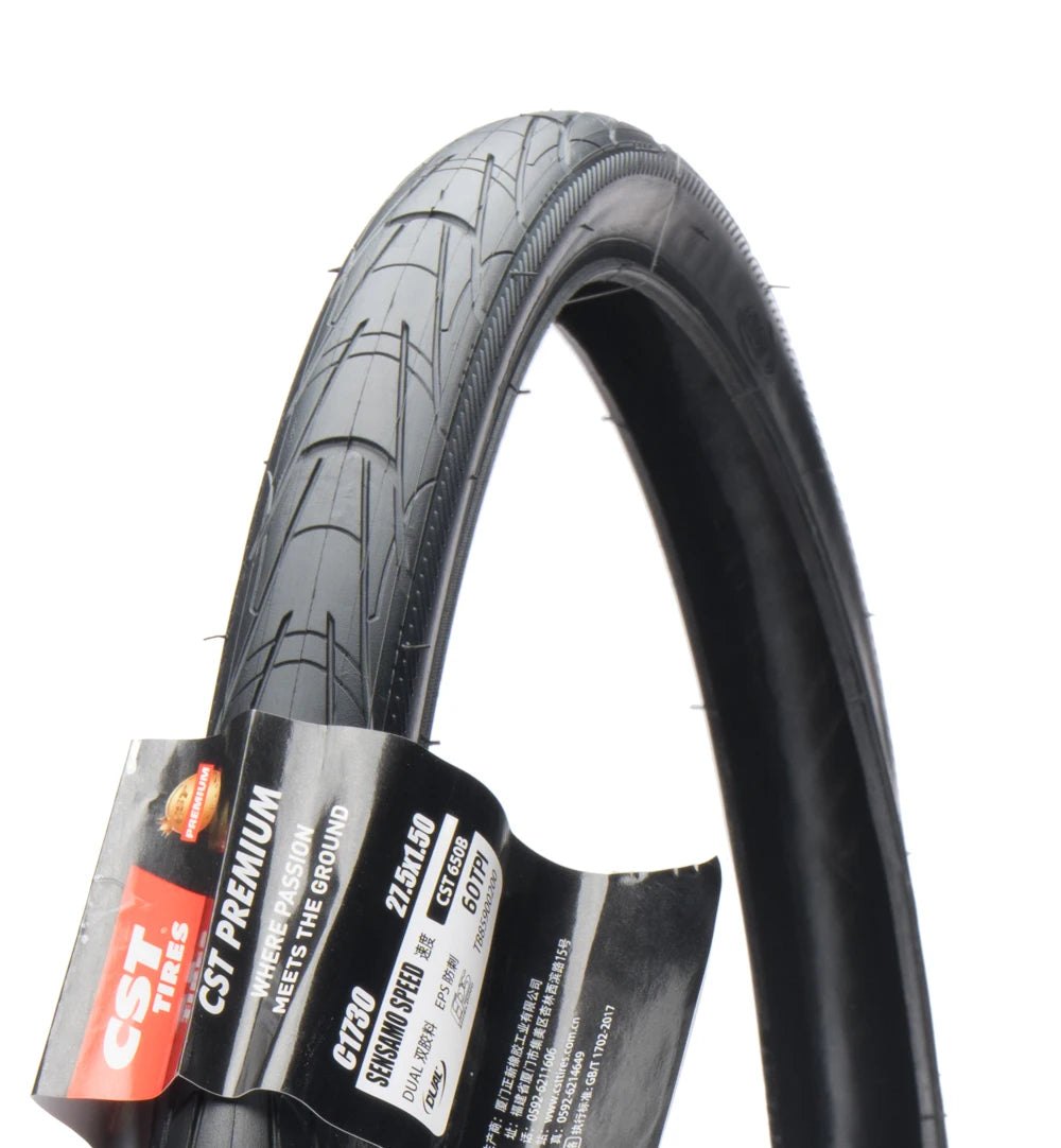 650B 27.5X1.50 CST TRAVEL URBAN BICYCLE TIRE WIRE BEAD CITY COMMUTING BIKE TYRE 40-584