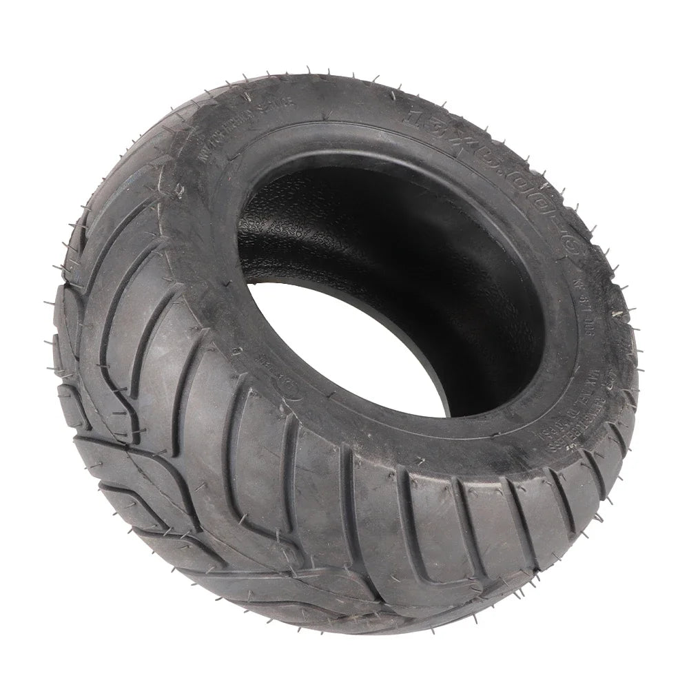 13X5.00-6 Electric Scooter Tire Rubber Wear-Resistant Vacuum Tire for 13-Inch Beach Car and Electric Scooter Tire Replacement