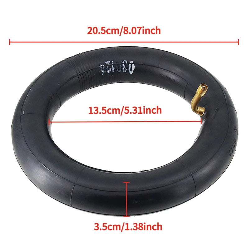 8.5x2.00-5.5 Inner Tube Pneumatic Tire With 90 Degree Valve For 8.5 Inch INOKIM Night Series Scooter off-road tire
