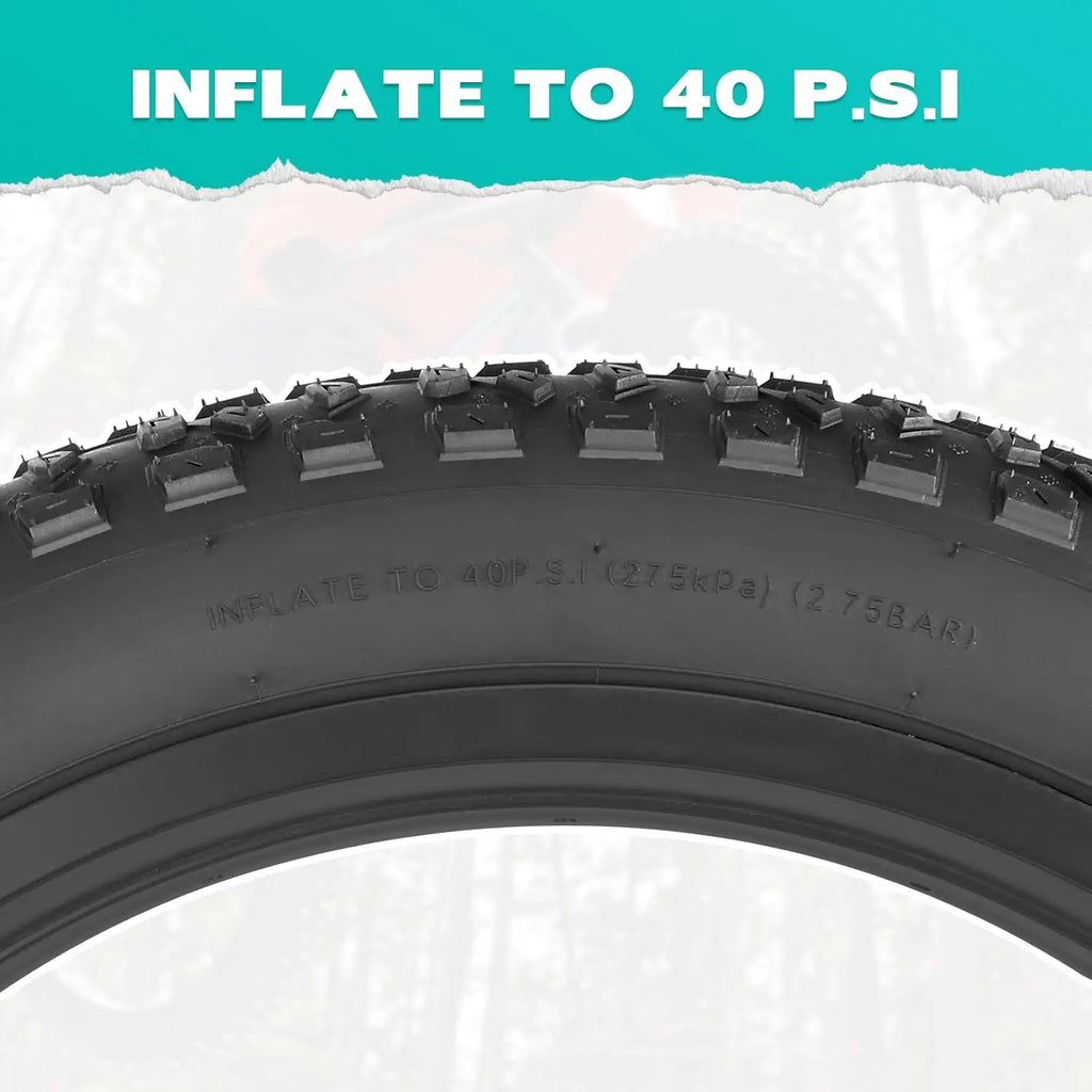 ZUKKA 20/26x3.0 Electric Bike Tire Fat E-Bike Tires Heavy Duty High-Performance Wear-Resistant Mountain Snow Bicycle Tires/Tubes