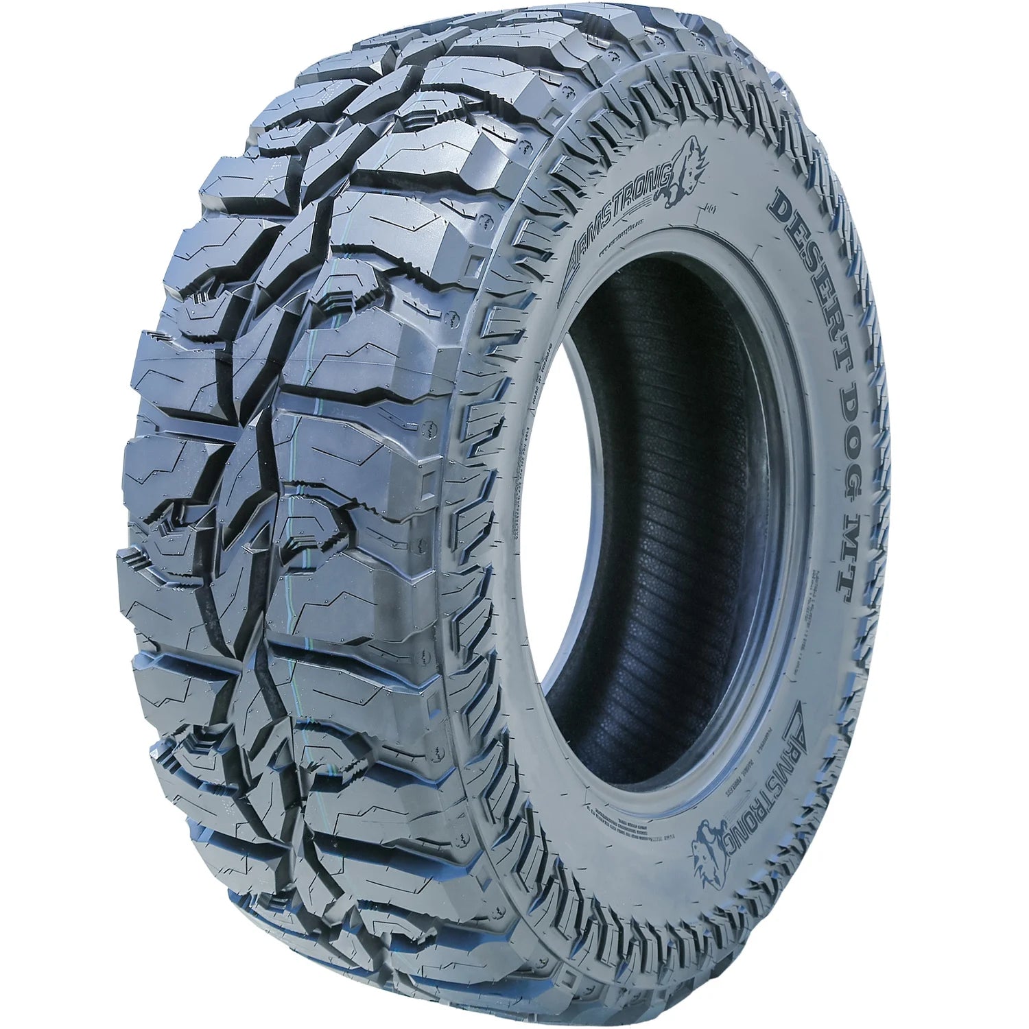 Tire Armstrong Desert Dog MT LT 35X12.50R18 Load F 12 Ply M/T Mud