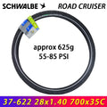 SCHWALBE Original ROAD CRUISER Wired Bicycle Tire 26/28x1.75 27.5x1.65 700x35c/40c City Road Touring MTB Bike Tires