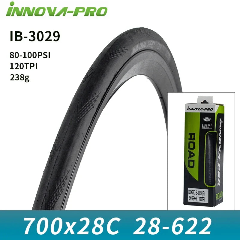 INNOVA Original 700c Road Bike Tire 700x23c/25c/27c/28c/30c Retro Travel Bicycle Out Tire 60/120 TPI Bike Tire Cycling Parts