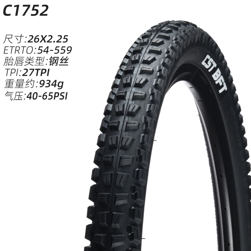 CST C1752 BFT MOUNTAIN BICYCLE TIRE MTB BIKE TYRE AM FR DH 27.5X2.40 61-584