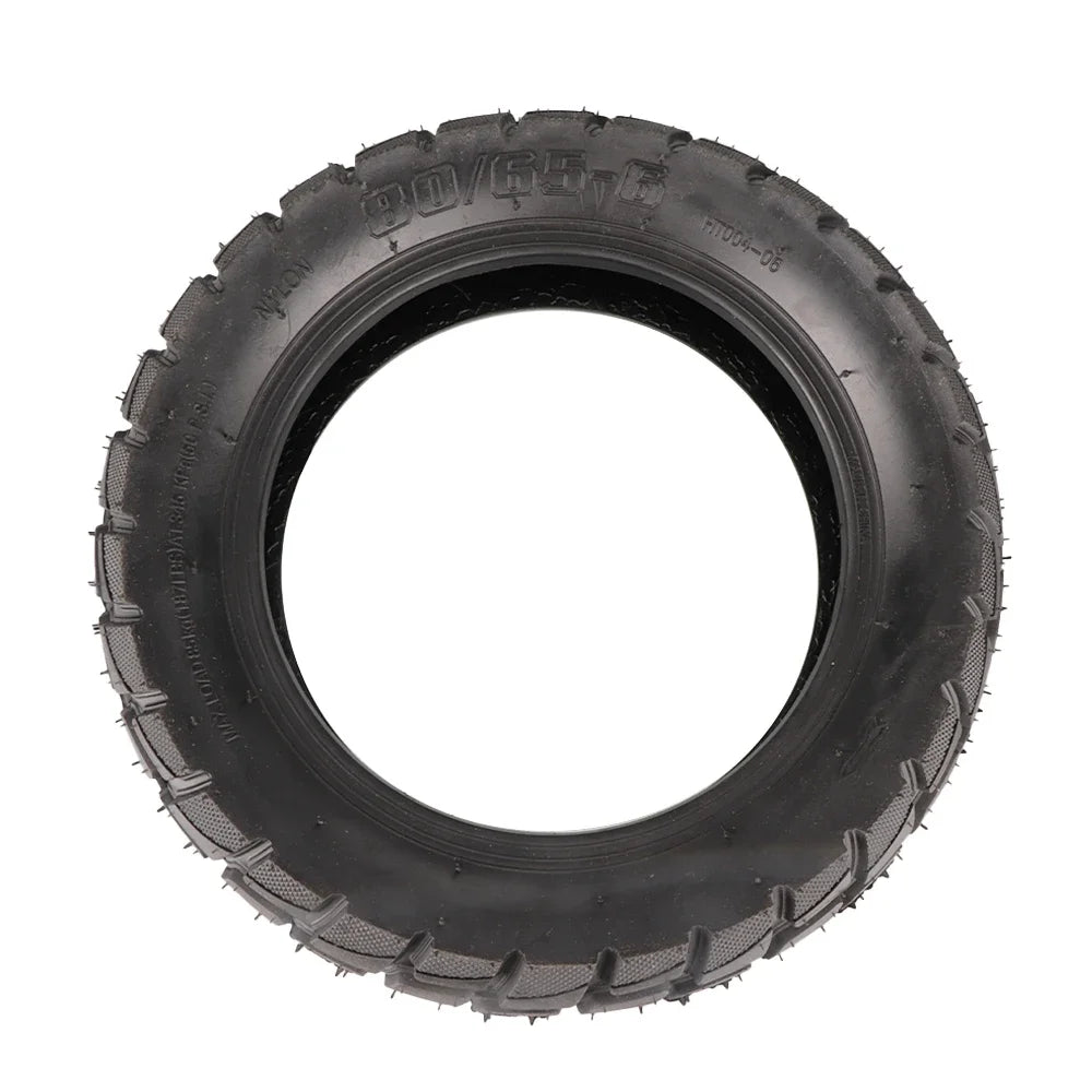 Solid Tyre 80/65-6.5 Thickened Tubeless Tire Puncture Proof Electric Scooter Explosion-proof Off-road Tread Thick Replacement
