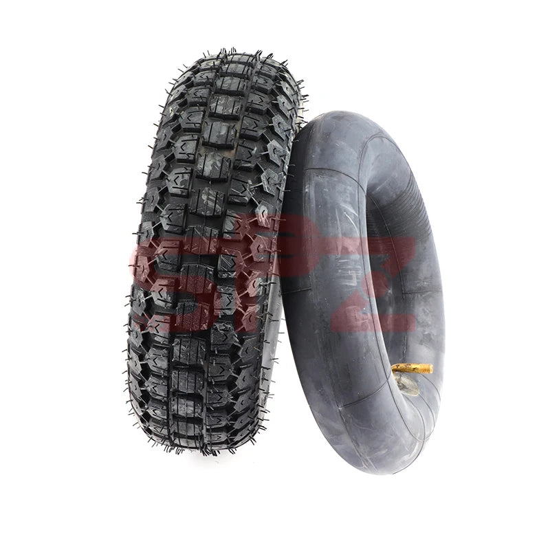 4.10/3.50-6 Inner and Outer Tire Elderly Scooter for 6 Inch 49cc Mini Quad Dirt Bike Scooter ATV Buggy Gas Scooter Wheelbarrow