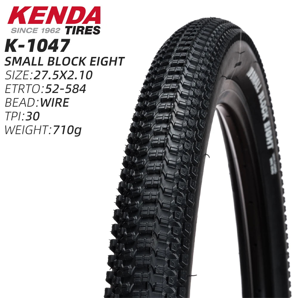 26 27.5 29 KENDA K-1047 SMALL BLOCK EIGHT MOUNTAIN BICYCLE TIRE OF MTB BIKE TYRE XC