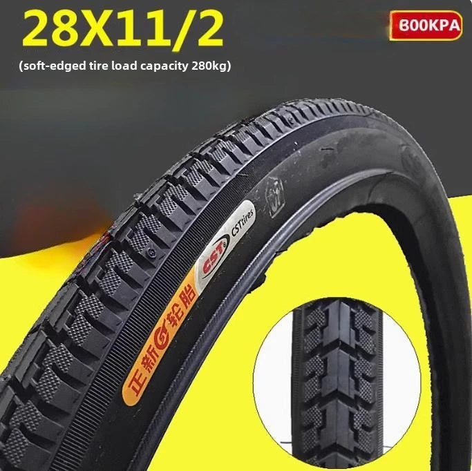 CST 28x1 1/2 Soft edge Bike Tire  Cycling Tires 28" For Traditional Old Style 28"  Bicycle 28x1 1/2 Chaoyang Classic