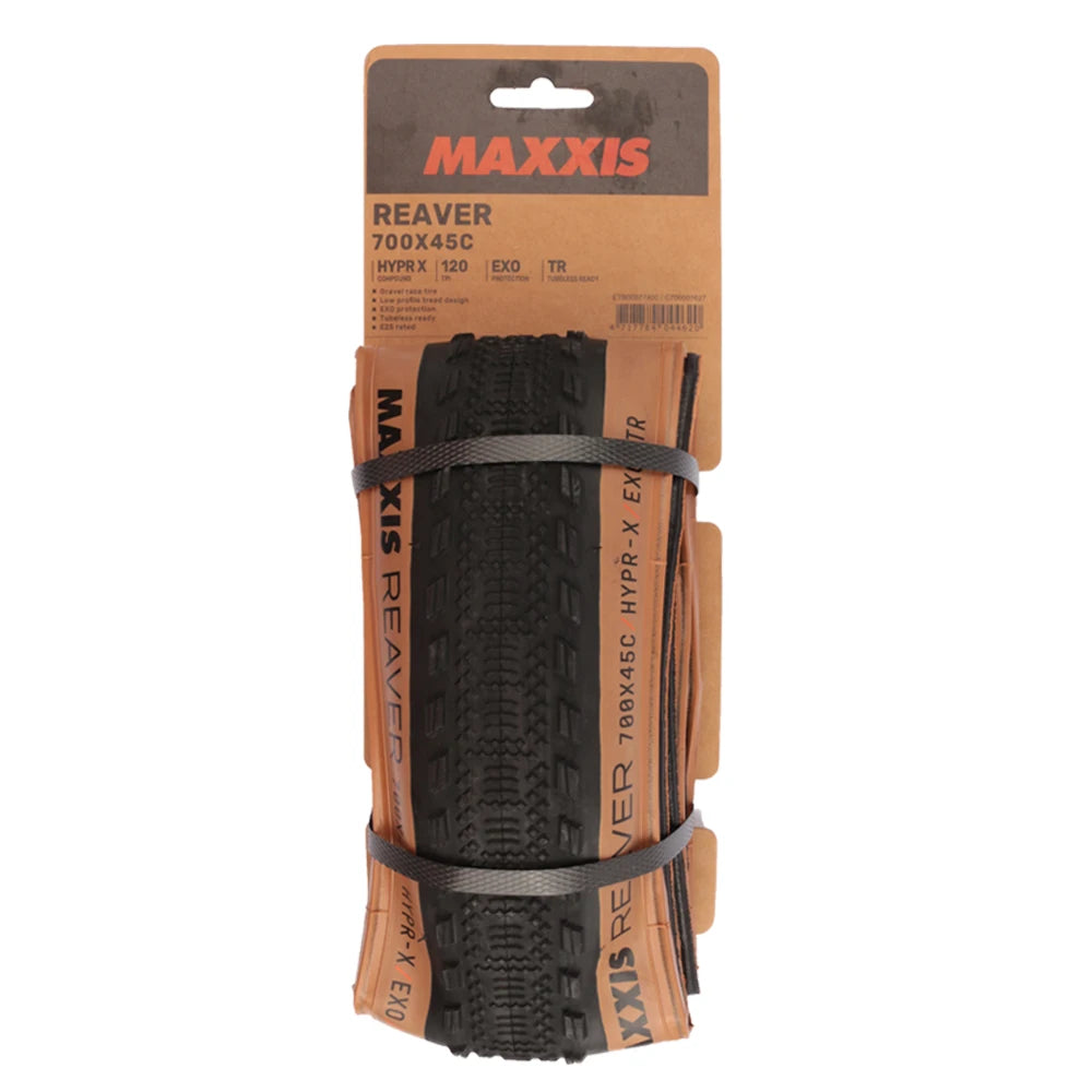 MAXXIS New REAVER RAMBLER RECEPTOR Gravel Tire HYPR-X Tubeless Gravel Bike Tires 700x40C/45C Off Road Bicycle Tires