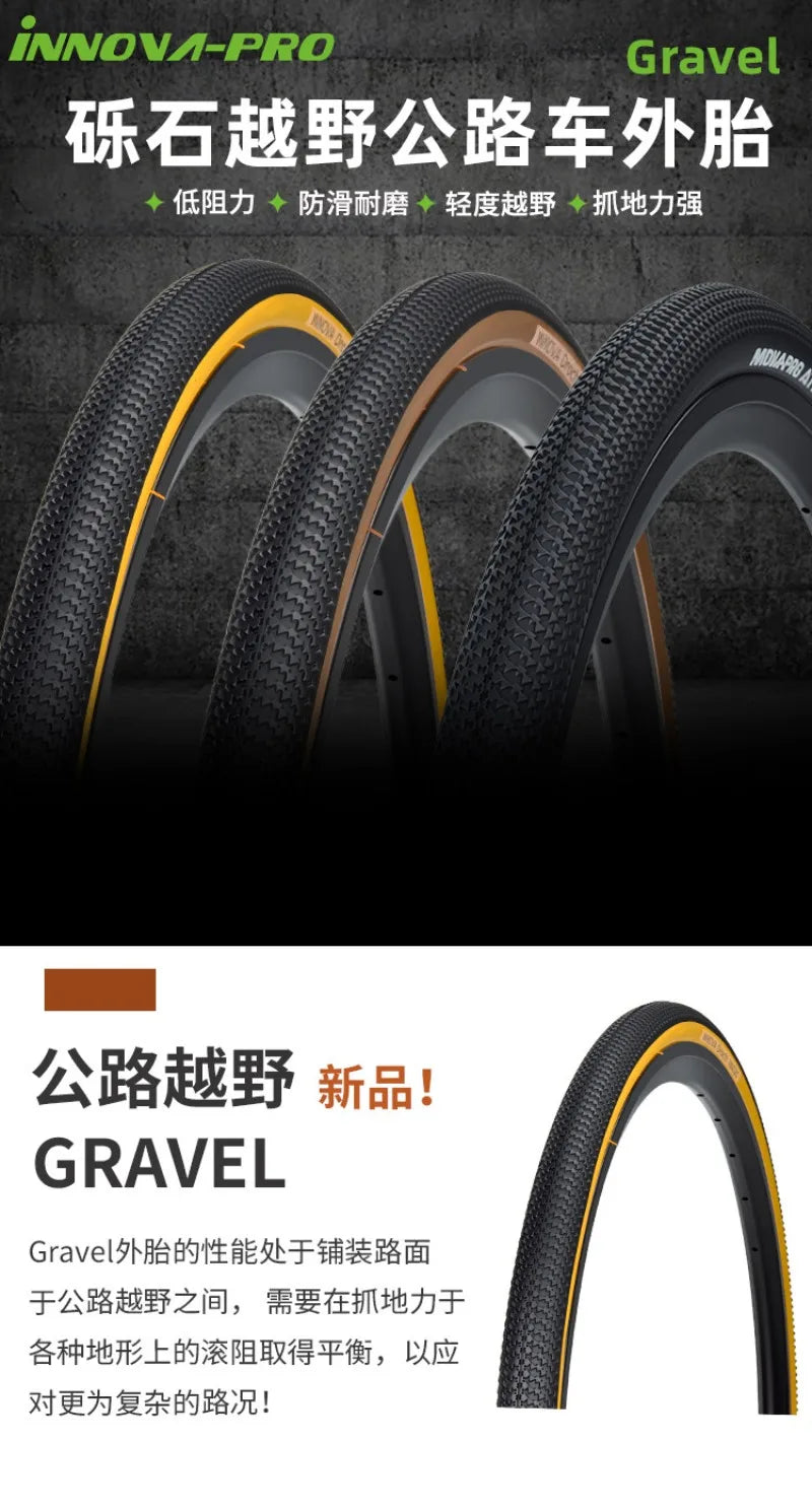 INNOVA Original IA-2562/3010 Road Gravel Bicycle Steel Wired Tire 700x32c/35c/38c/40c MTB Bike Tires Cycling Parts