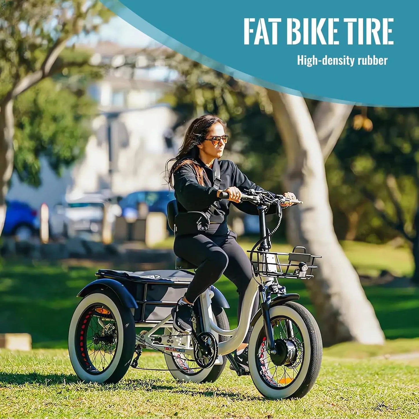 EBike Fat Replacement Tire 20x4.0 Inch High-Performance Wear-Resistant Folding Fat Tire for Electric Urban Mountain