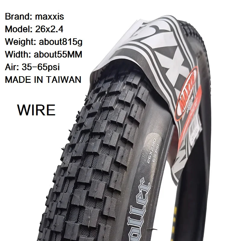 MAXXIS HOLY ROLLER WIRE BEAD 24X2.40 55-507 60TPI BMX TIRE FREERIDE BICYCLE TIRE OF CITY