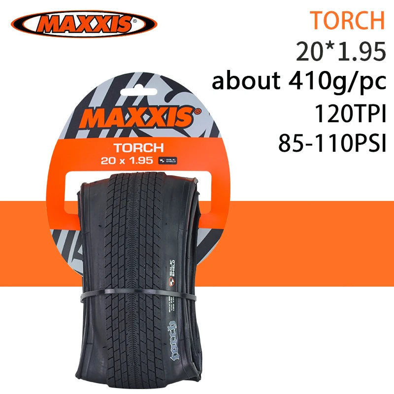 MAXXIS Original TORCH GRIFTER DTH 20x1.75/1.95/2.1/2.2/2.3 Silkshield Tire for Fold Bicycle 120TPI 20inch Folding Tire Bike
