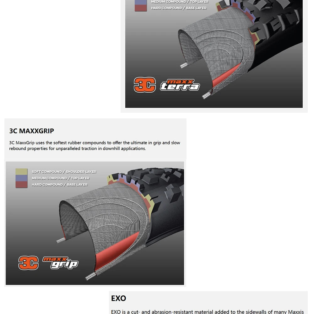27.5 29 MAXXIS DISSECTOR DH FR AM MOUNTAIN BICYCLE TIRE OF MTB BIKE TYRE 29INCHES 29ER 650B