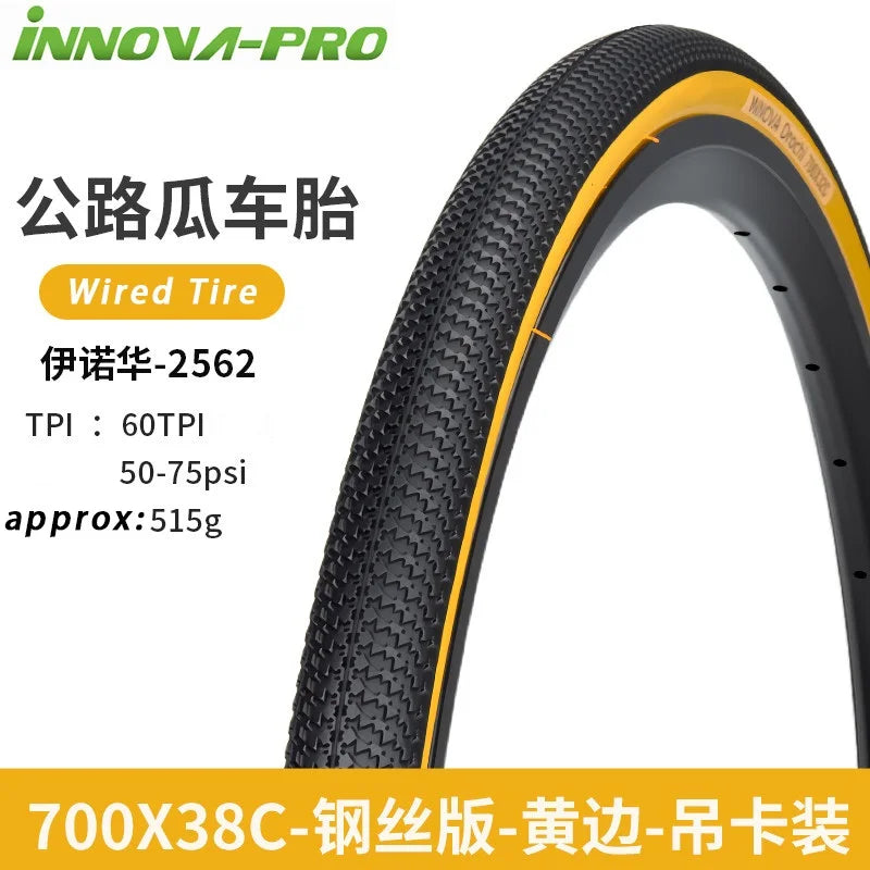 INNOVA Original IA-2562/3010 Road Gravel Bicycle Steel Wired Tire 700x32c/35c/38c/40c MTB Bike Tires Cycling Parts