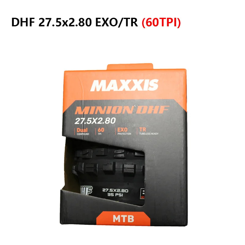 MAXXIS MINION DHR Ⅱ DHF Mountain Bike Tires Tubeless Anti Puncture Downhill Mountain Bike Tires 26 27.5 29 Inch Bicycle Tires