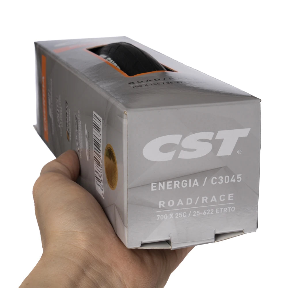 CST C-3045 Road Bike Tire Sizes: 700×25C / 700×28C TLR Lightweight Racing Low Rolling Resistance Puncture-Proof