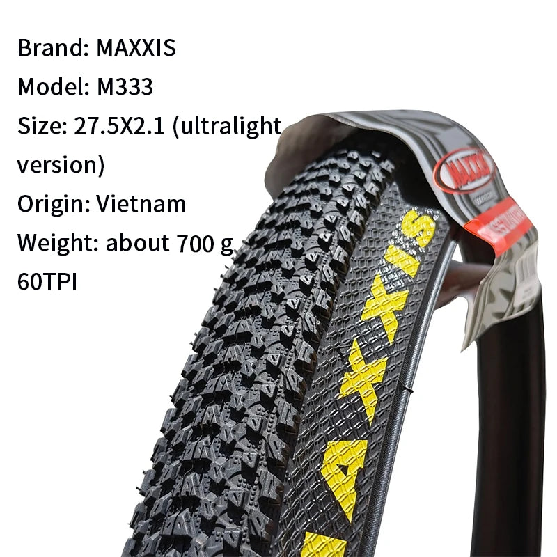 MAXXIS PACE WIRE BEAD BICYCLE TIRE MOUNTAIN BIKE 26 27.5 29 1.95 2.10