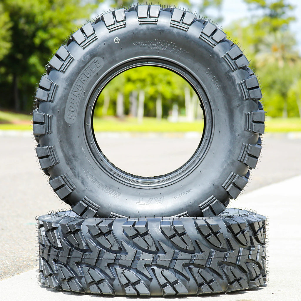 2 Roundrule SL606 29x11.00-14 29x11-14 60J 6 Ply A/T All Terrain ATV UTV Tires