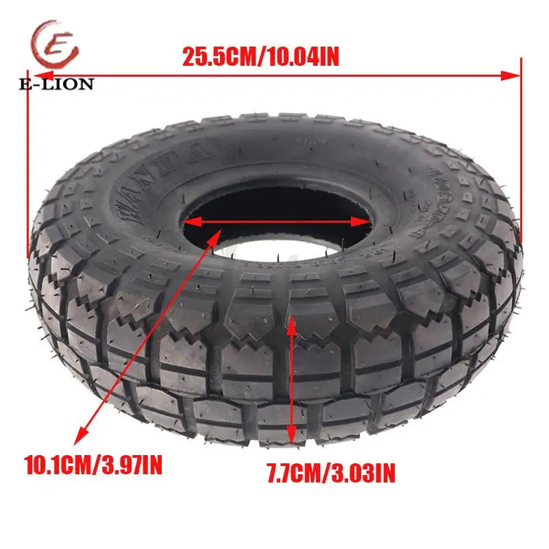 4.10/3.50-4 Tires 4.10-4 3.50-4 Tyre And Inner Tube for Electric Tricycle, Trolley,Electric Scooter,warehouse Car Tire Parts