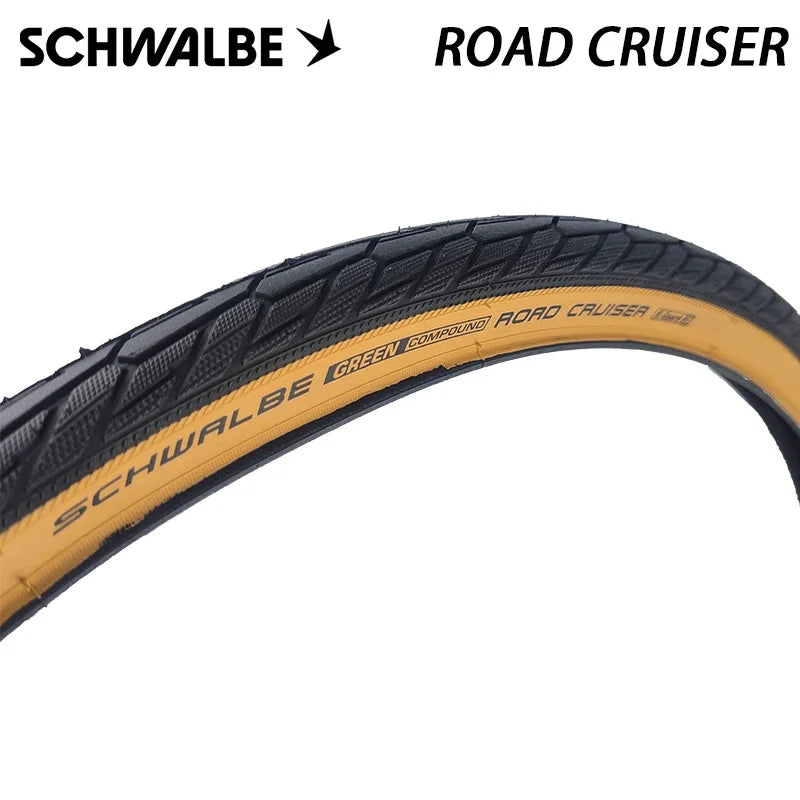 SCHWALBE Original ROAD CRUISER Wired Bicycle Tire 26/28x1.75 27.5x1.65 700x35c/40c City Road Touring MTB Bike Tires