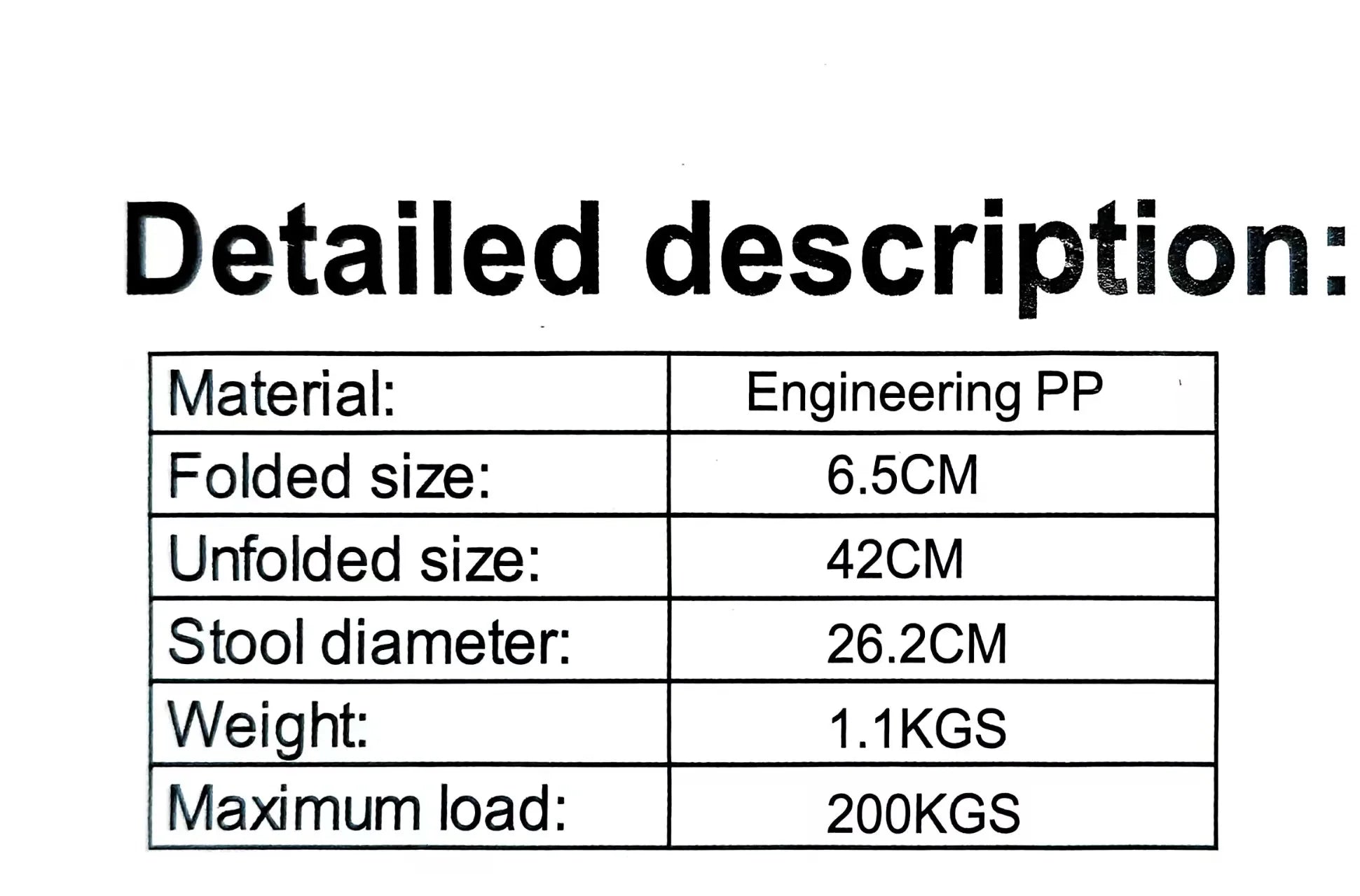 ZUKKA Portable Folding Telescopic Stool, Collapsible Outdoor Seat for Camping, Travel,High-Speed Railway Queuing & Household Use