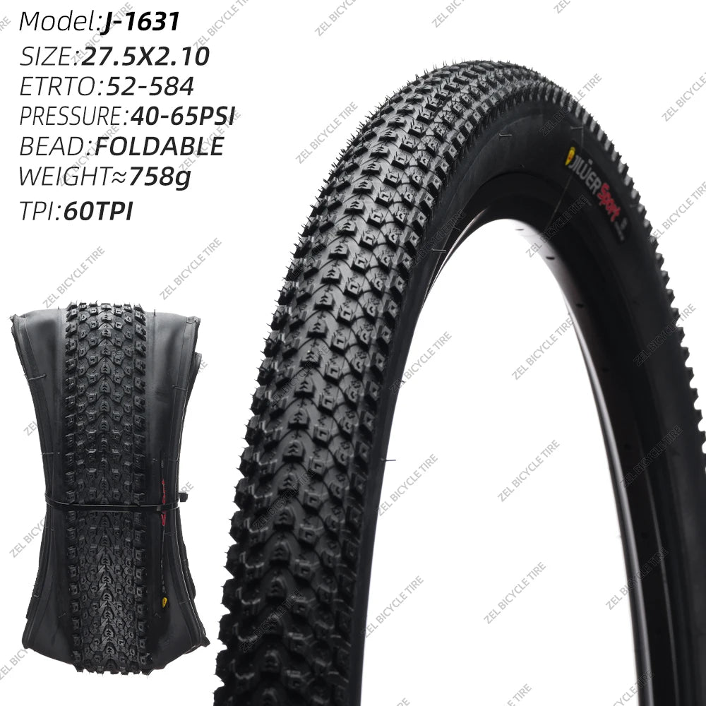 JILUER MOUNTAIN BICYCLE TIRE FOLDING BEAD SOFT STEEL WIRE BEAD 26INCH 27.5INCH 29INCH MTB TYRE BIKE PART