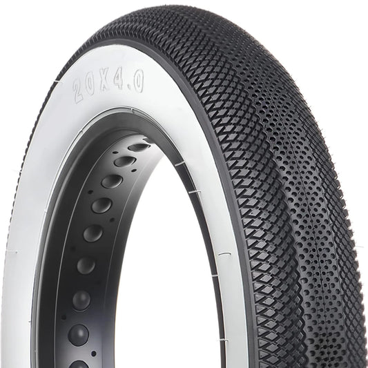 EBike Fat Replacement Tire 20x4.0 Inch High-Performance Wear-Resistant Folding Fat Tire for Electric Urban Mountain