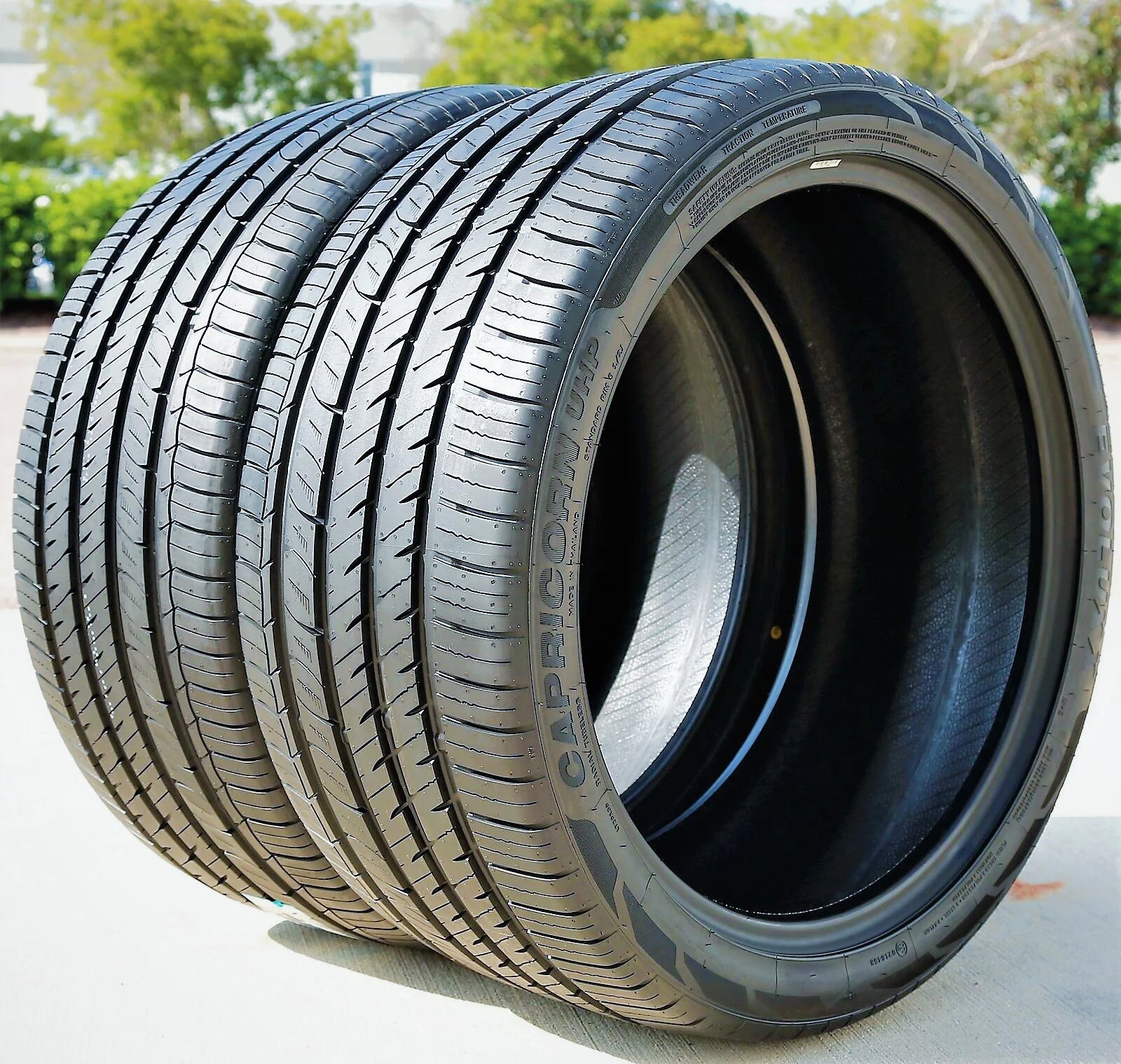 2 Tires Evoluxx Capricorn UHP 295/35R24 110V XL A/S All Season Performance
