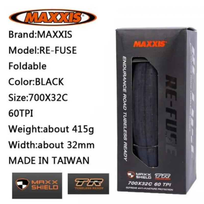 The Maxxis Re-Fuse is legendary for its durability. A great choice for any rider concerned about punctures from road debris.