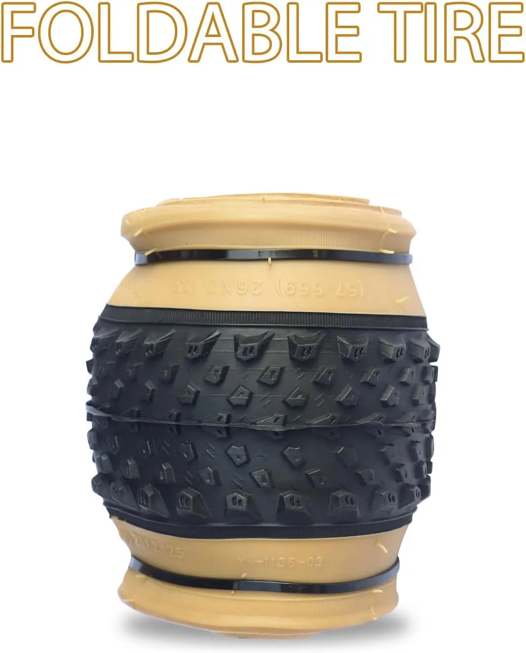ZUKKA  1 Pack Mountain Bike Tire 20/24/ 26/27.5/29 Strong Grip Compatible Replacement Bicycle Tire for MTB Mountain Bicycle