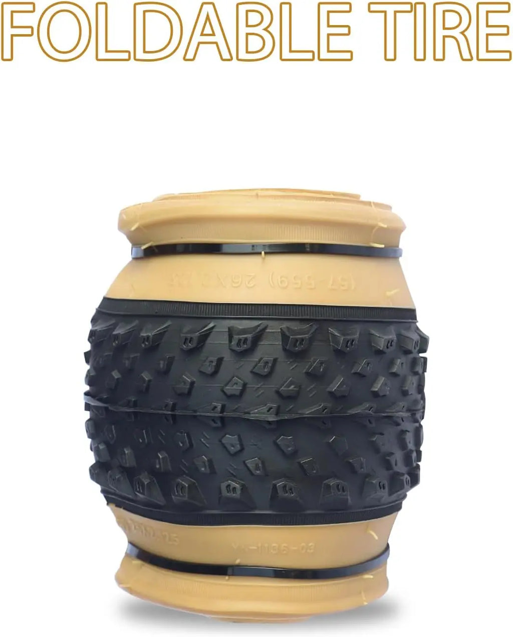 ZUKKA  2 Pack Mountain Bike Tire 20/24/ 26/27.5/29 Strong Grip Compatible Replacement Bicycle Tire for MTB Mountain Bicycle