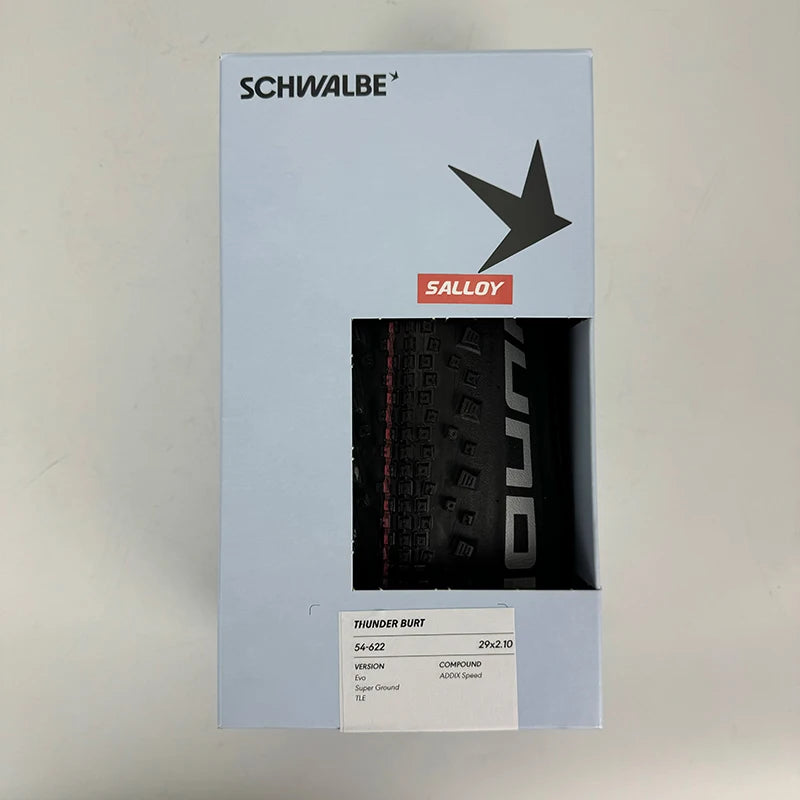 SCHWALBE Original THUNDER BURT 27.5x2.10 29x2.10/2.25/2.35 Tubeless Folding Tire for XC Tracks MTB Bike Off-Road Bicycle