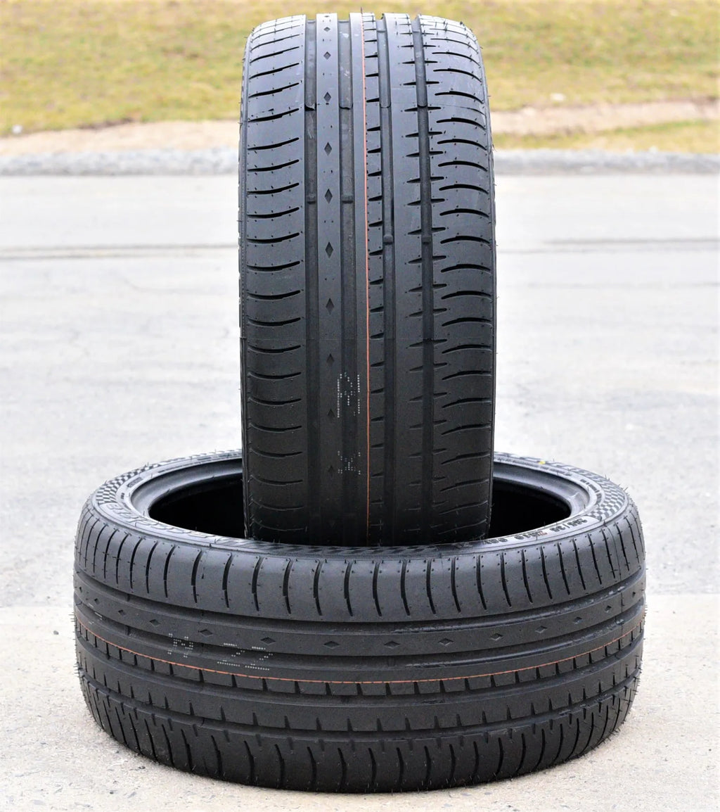 2 Tires Accelera Phi 255/40ZR17 255/40R17 98W XL A/S High Performance