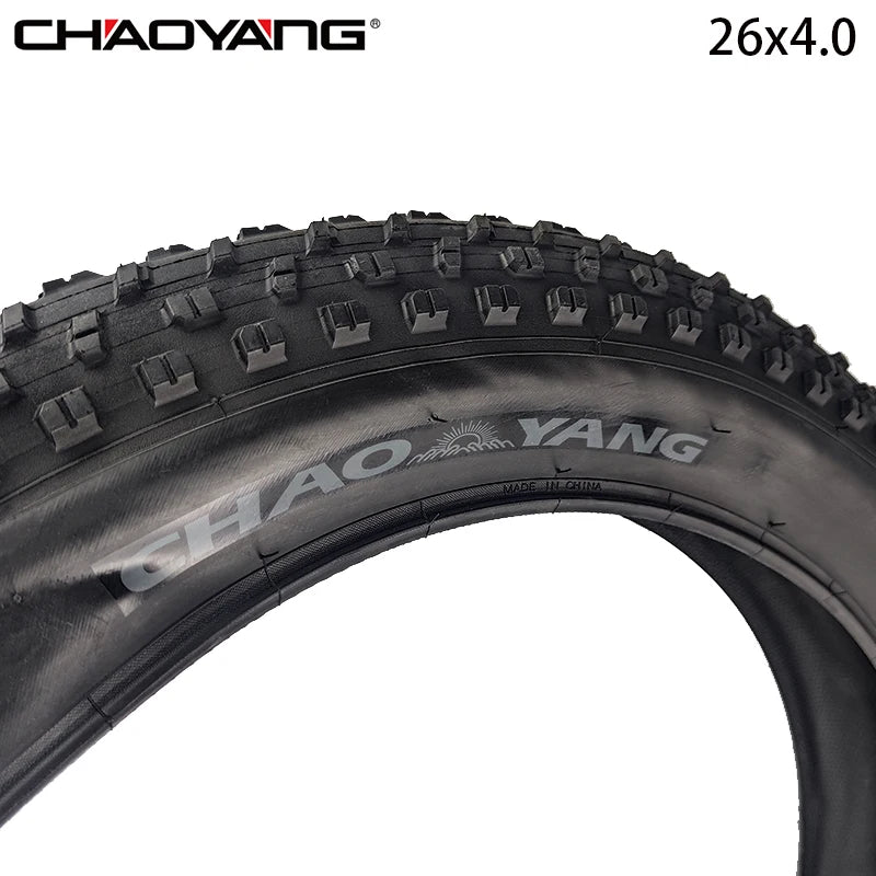 CHAOYANG Original 26x4.0 H-5176 26inch MTB Off-Road ATV City Fat Beach Snowfield Bike Steel Wire Tyre Cycling Bicycle Parts
