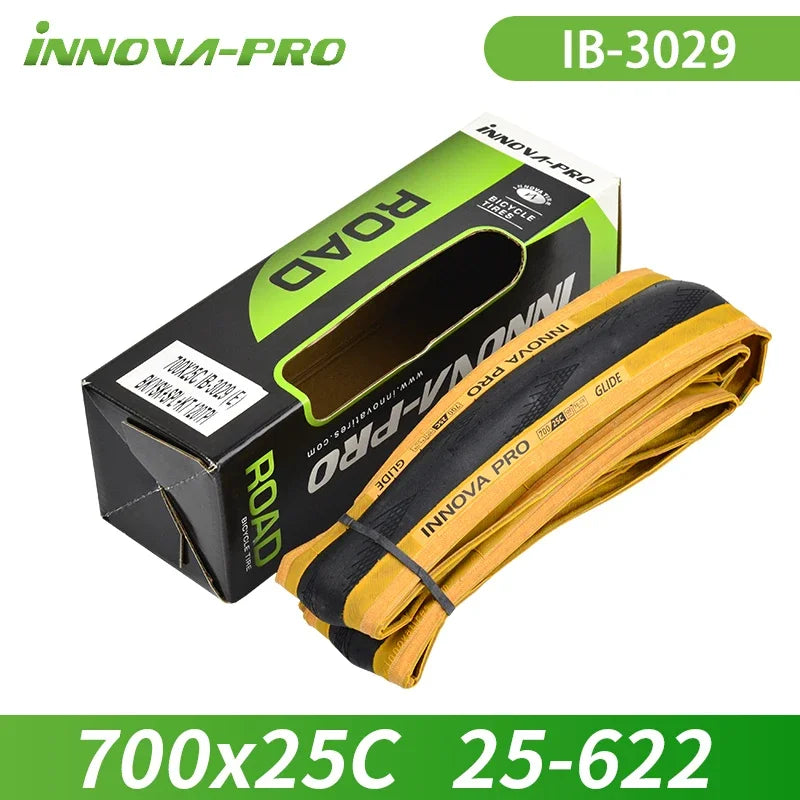 INNOVA Original 700c Road Bike Tire 700x23c/25c/27c/28c/30c Retro Travel Bicycle Out Tire 60/120 TPI Bike Tire Cycling Parts