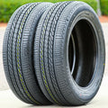 2 Accelera Eco Plush 155/65R14 75H All Season Tires 45k Mi Warranty UTQG 400AA