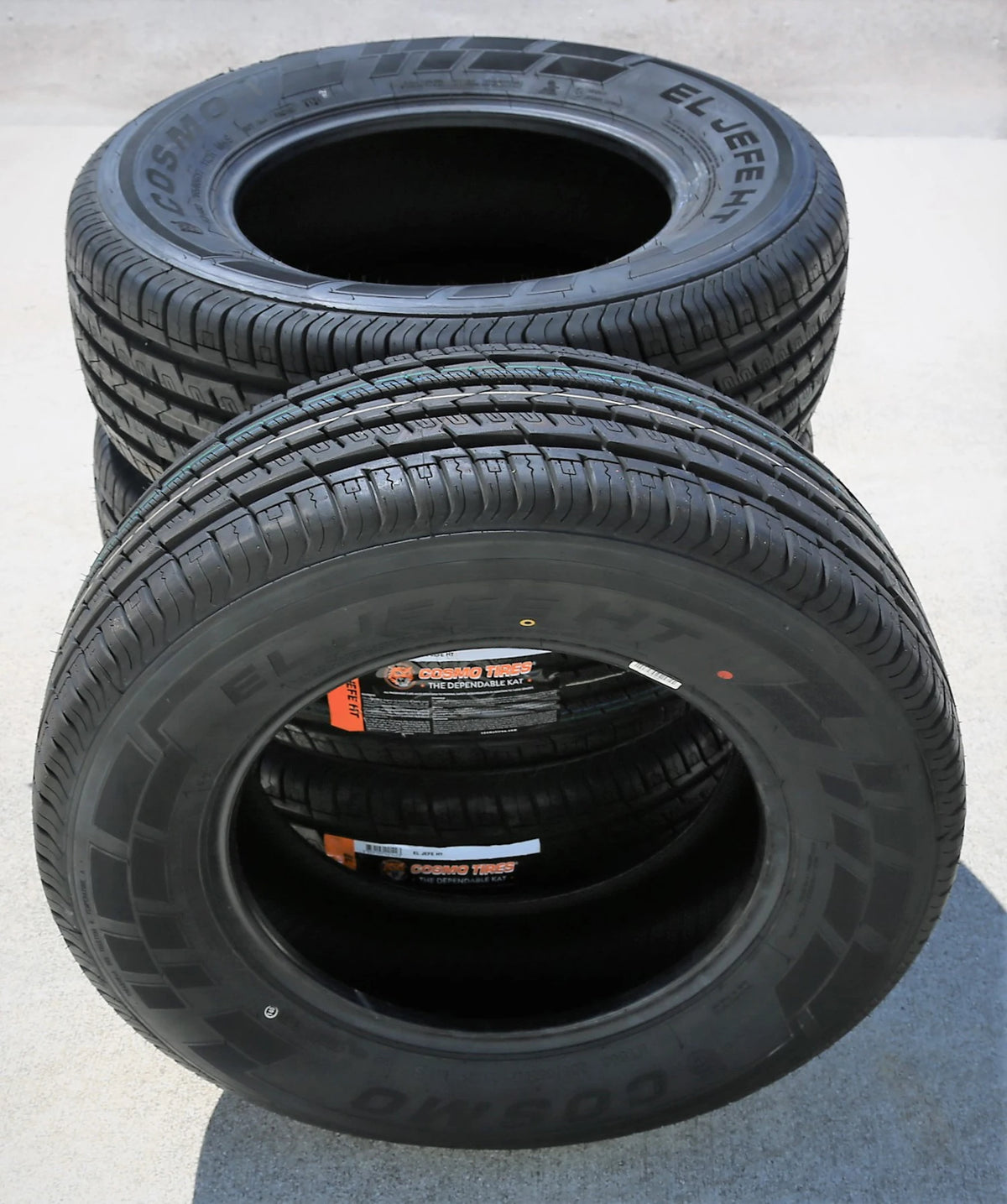 2 Cosmo El Jefe HT 245/70R16 111H XL All Season Tires 55k Mi Warranty UTQG 560AA