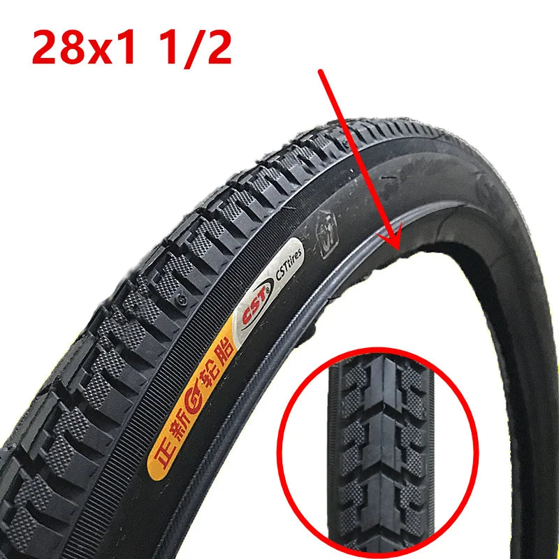 28 inch Bike Tire 28x1 1/2 Old Style 28 Inch Bicycle Tire Cycling Tires 28" 40-635 For Traditional Old Style Bicycle 28*1 1/2