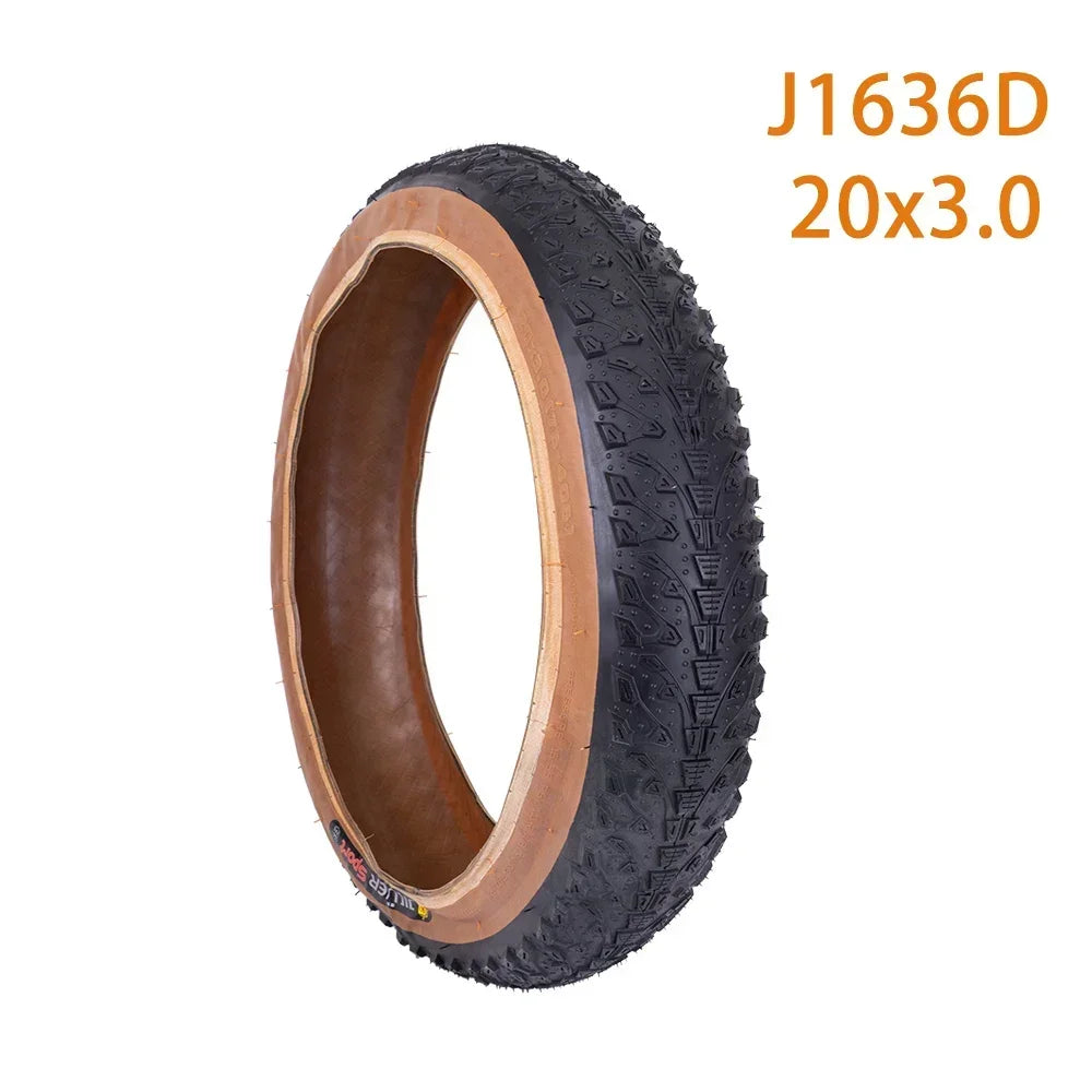 ZTTO Snow Fat Bike Tires Durable Foldable 60TPI Puncture Resistant Tire 20x3.0 20x4.0 26x4.0 Mobilebike Schrader A/V Inner Tubes