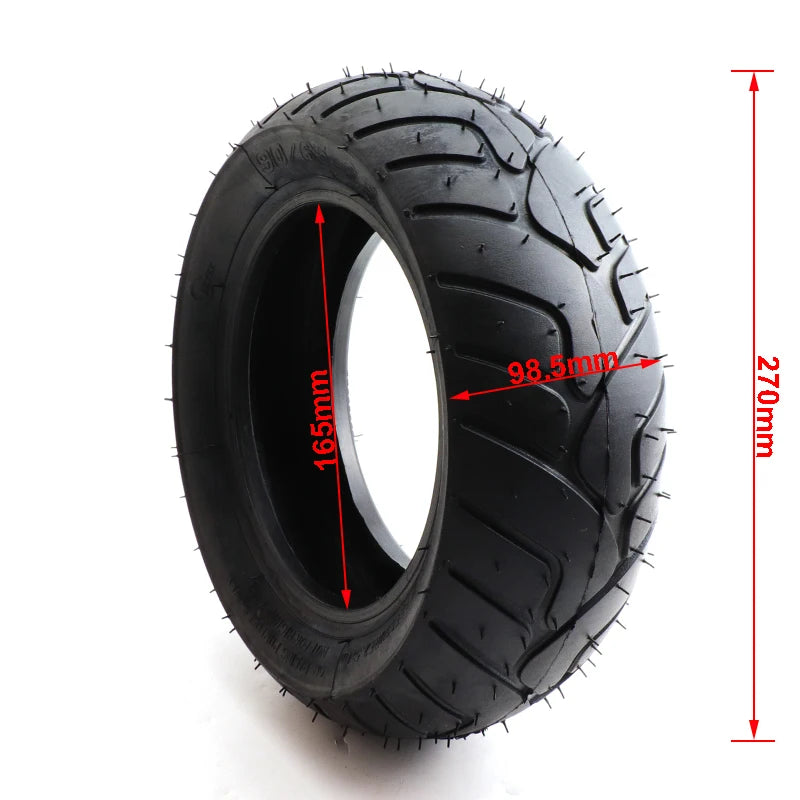 1pcs 11 Inch 90/65-6.5 Tubeless Tire Vacuum Tire for 49cc Mini Dirt Bike Zero 11X Scooter Dualtron Thunder Electric Scooter